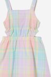 Staci Sleeveless Dress, RAINBOW PICNIC CHECK