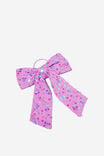 Bailee Bow Hair Tie, LILAC DROP/SEQUIN - alternate image 1