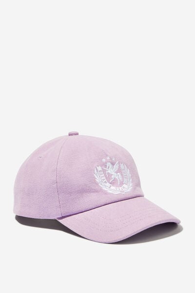 Kids Sports Club Cap, PONY CLUB/LILAC DROP