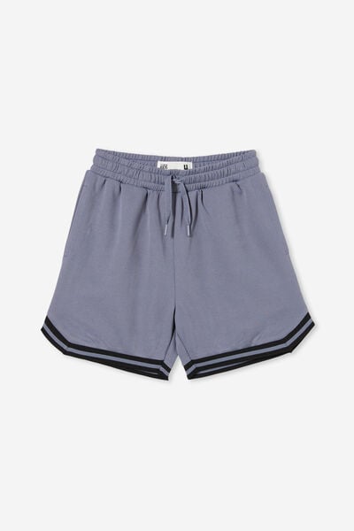 Braxton Basketball Short, STEEL