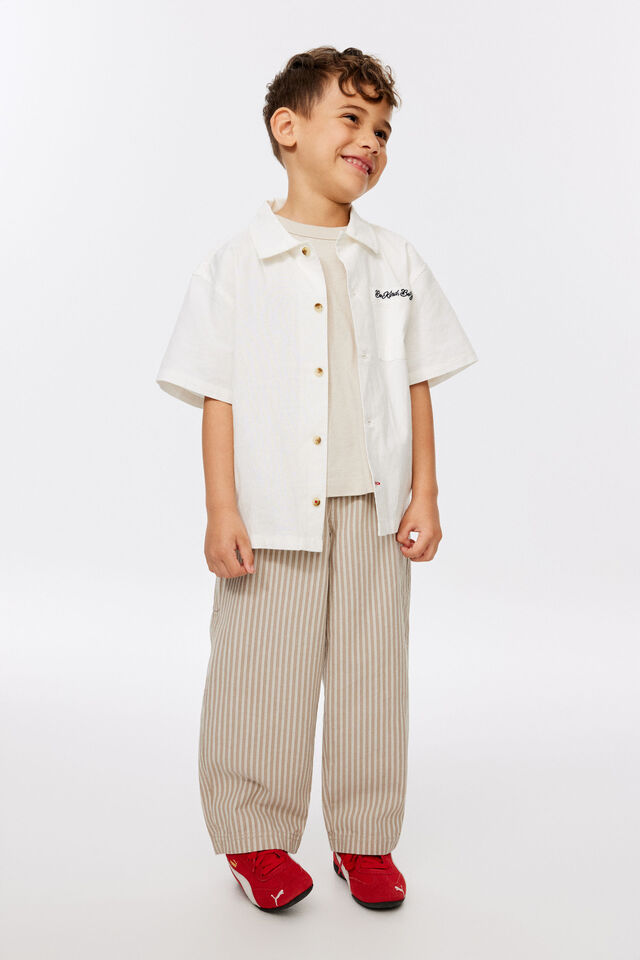 Cooper Pant, WASHED STONE/TICKING STRIPE