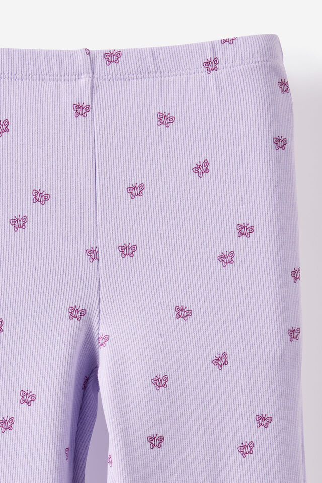 Essential Francine Flare Legging, VINTAGE LILAC/BUTTERFLY