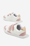 Darcy Double Strap Trainer, MARSHMALLOW/ROSE GOLD - alternate image 3