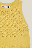 Taylor Crochet Top, RAFFIA - alternate image 2