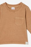 Jamie Long Sleeve Tee, TAUPY BROWN WASH - alternate image 2