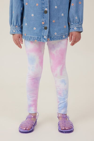 Huggie Tights, LILAC DROP/TIE DYE