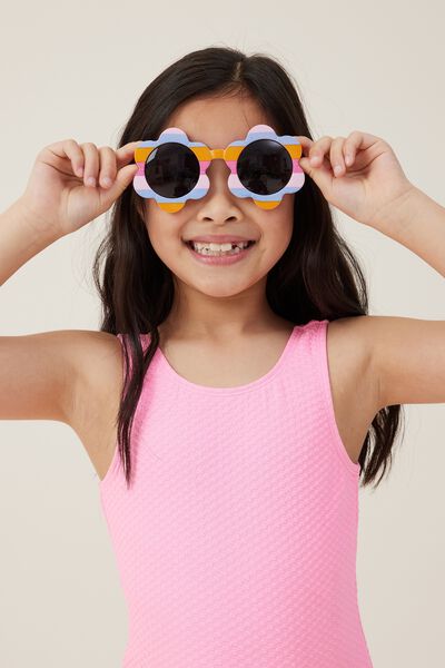 Kids Daisy Sunglasses, BUBBLEGUM POP STRIPE