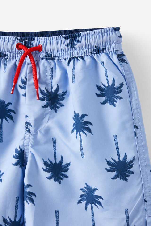 Bailey Board Short, DUSK BLUE/IN THE NAVY PALM