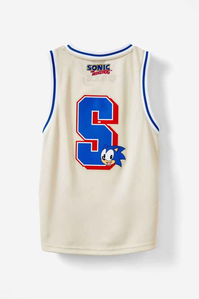 License Basketball Tank - Personalised, LCN SEG RAINY DAY/SONIC THE HEDGEHOG