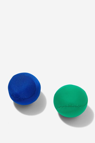 Kids Pool Toys, GREEN SPLASH/BLUE PUNCH SKIM BALLS