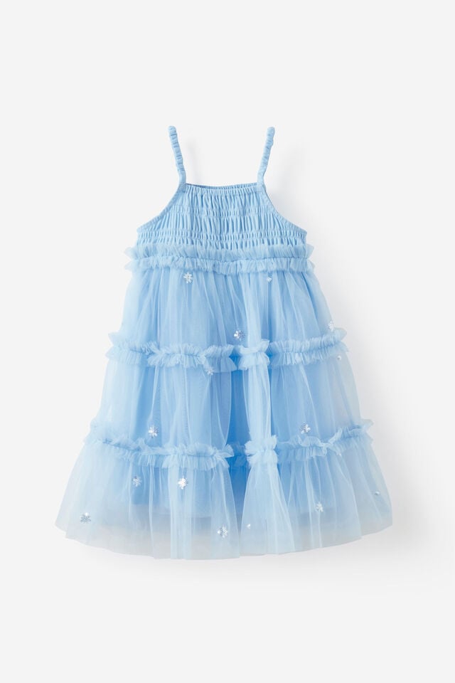 Embellished Dress Up Dress, CLOUD BLUE