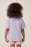 Camiseta - Barbie License Drop Shoulder Short Sleeve Tee, LCN MAT BARBIE SPARKLE LOGO/LILAC DROP - vista alternativa 3