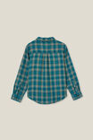 Rocky Long Sleeve Shirt, TURTLE GREEN/TAUPY BROWN WAFFLE PLAID - alternate image 3