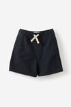 Relaxed Pull On Short, NAVY SEERSUCKER - example image 1