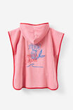 Kids Hooded Towel, MARSHMALLOW/HOTEL SIRENA - example image 2
