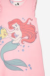 The Little Mermaid Madison Long Length Flutter Nightie, LCN DIS BLUSH PINK/ ARIEL BFF - alternate image 2