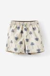 Bailey Board Short, RAINY DAY/RABBIT GREY PALM - alternate image 1