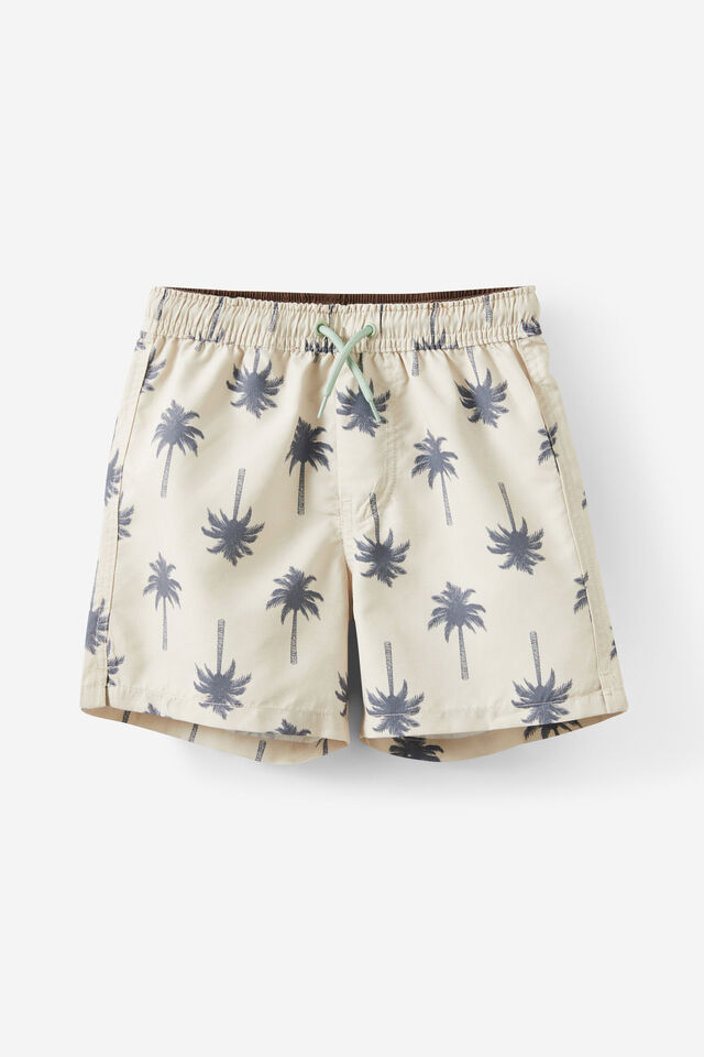 Bailey Board Short, RAINY DAY/RABBIT GREY PALM