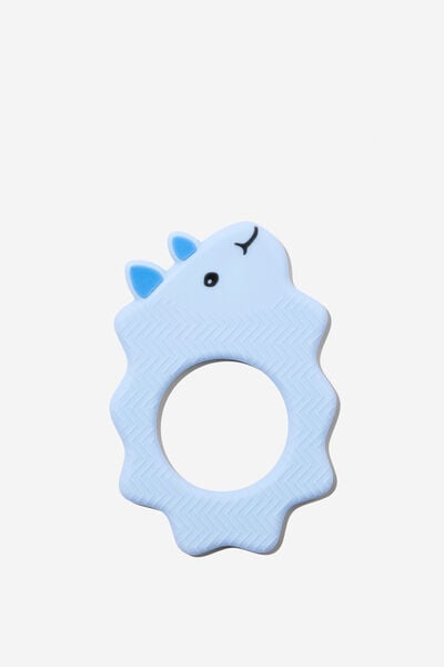 Baby Teething Toy, WHITE WATER BLUE/DINO