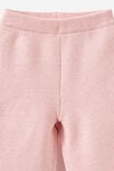 Baby Organic Knit Pant, POP PINK MARLE - example image 2