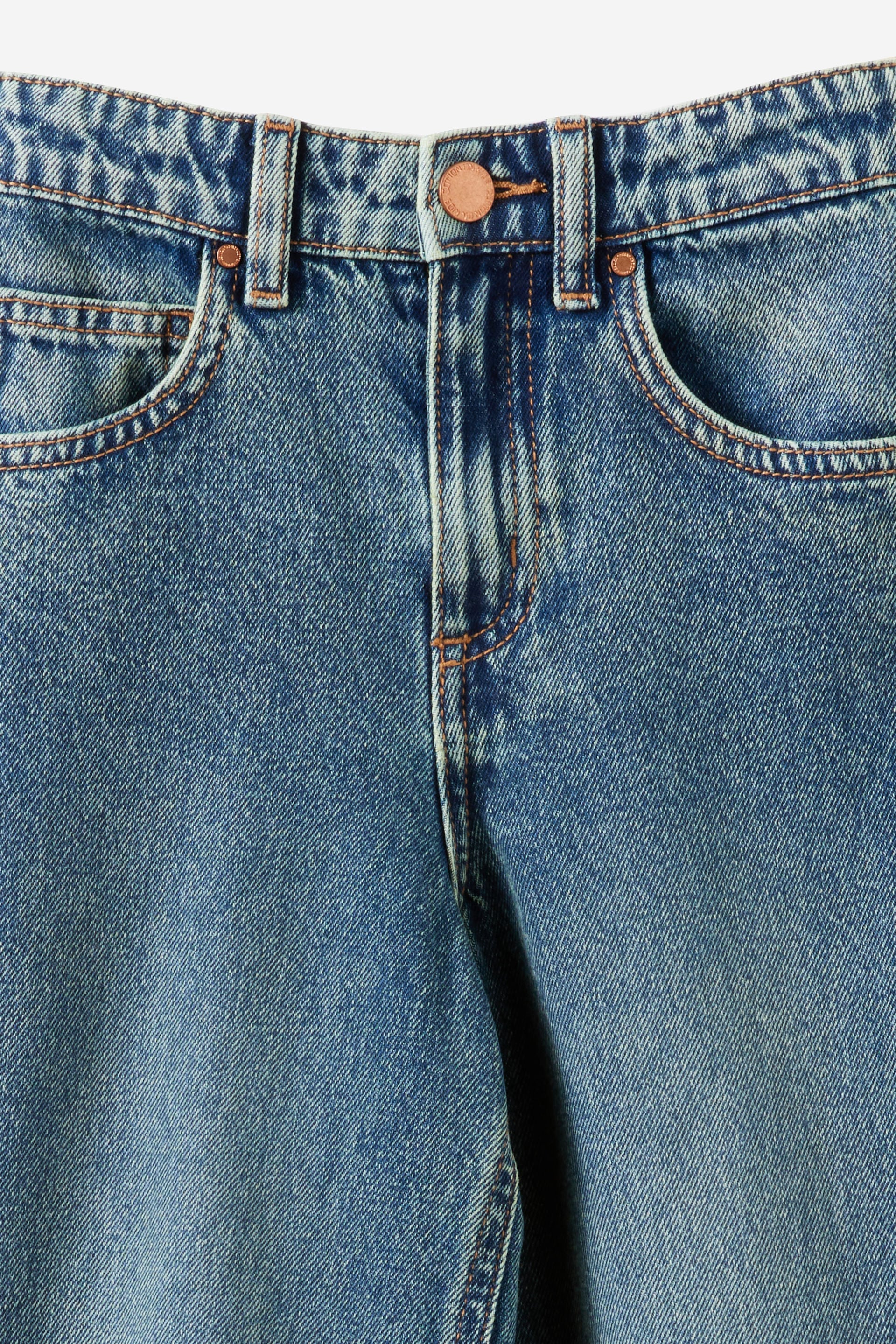 Unisex Super Barrel Leg Denim Jean