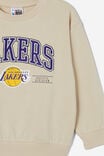 NBA LA Lakers Felix Fleece Crew Neck, LCN NBA RAINY DAY/LA LAKERS TEAM - alternate image 2