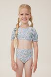 Paige Puff Sleeve Bikini, VANILLA/MIDDLETON FLORAL - alternate image 1