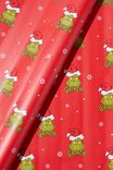 Kids 3 Pack Licensed Gift Wrap, LCN DRS GRINCH CHRISTMAS