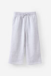 Sammy Wide Leg Trackpants, GREY MARLE - example image 2