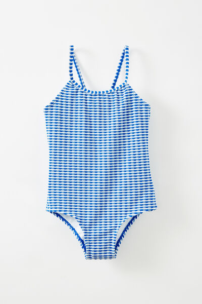 Helen One Piece, VICTORIA BLUE/GINGHAM