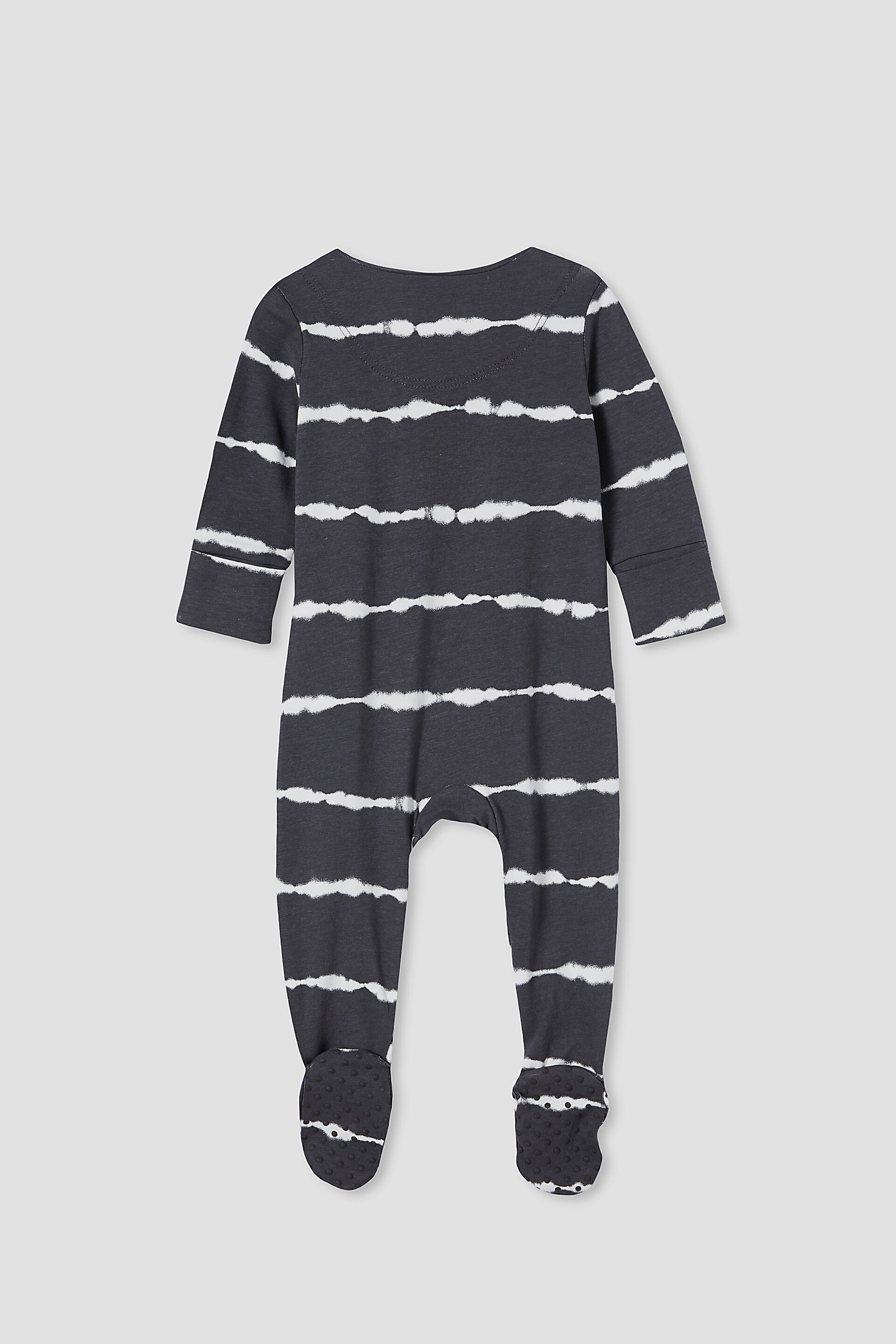Baby All In Ones & Bodysuits | The Long Sleeve Zip Romper Usa - AB52750