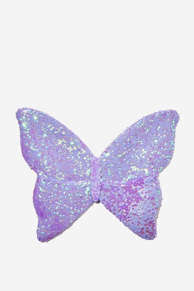 Kids Butterfly Wings, LILAC DROP SEQUINS