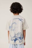 Camiseta - Jonny Short Sleeve Print Tee, RAINY DAY/DINOSAURS - vista alternativa 3