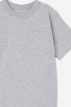 Camiseta - The Essential Short Sleeve Tee, FOG GREY MARLE - vista alternativa 2
