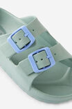 Twin Strap Slide, DEEP SAGE/DUSK BLUE - alternate image 4