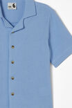 Cabana Short Sleeve Shirt, DUSK BLUE/TEXTURE - alternate image 2