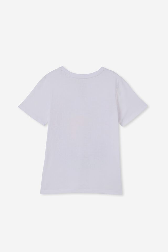 Camiseta - Penelope Short Sleeve Tee, WHITE/VITAMIN SEA