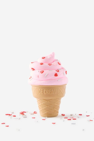 Kids Smooshums, STRAWBERRY CREAM SCENTED/ICE CREAM SLIME