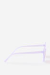 Kids Novelty Sunglasses, VINTAGE LILAC/BUTTERFLY - example image 4