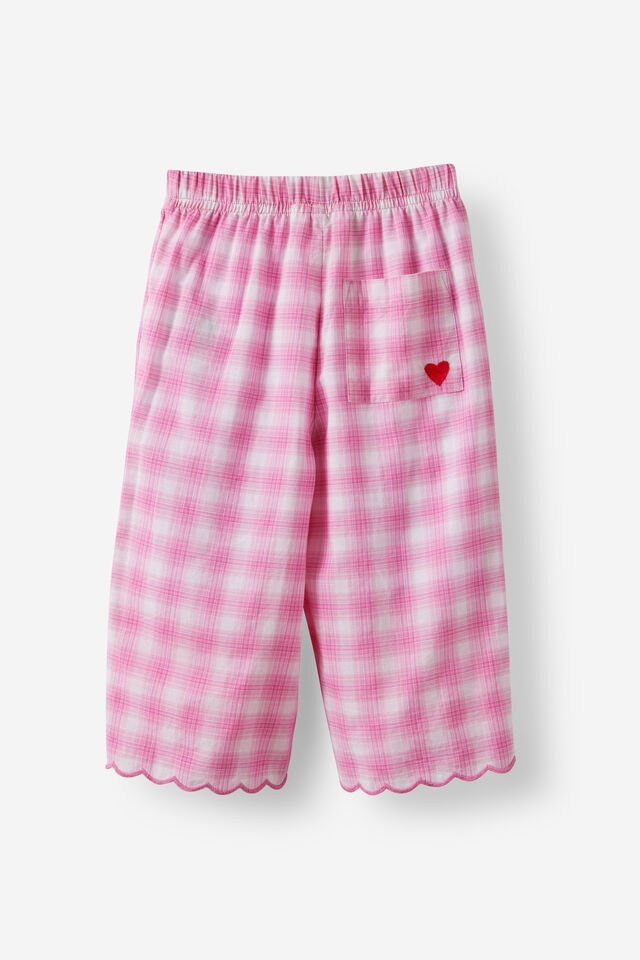 Issy Summer Pant, STRAWBERRY MILK CHECK