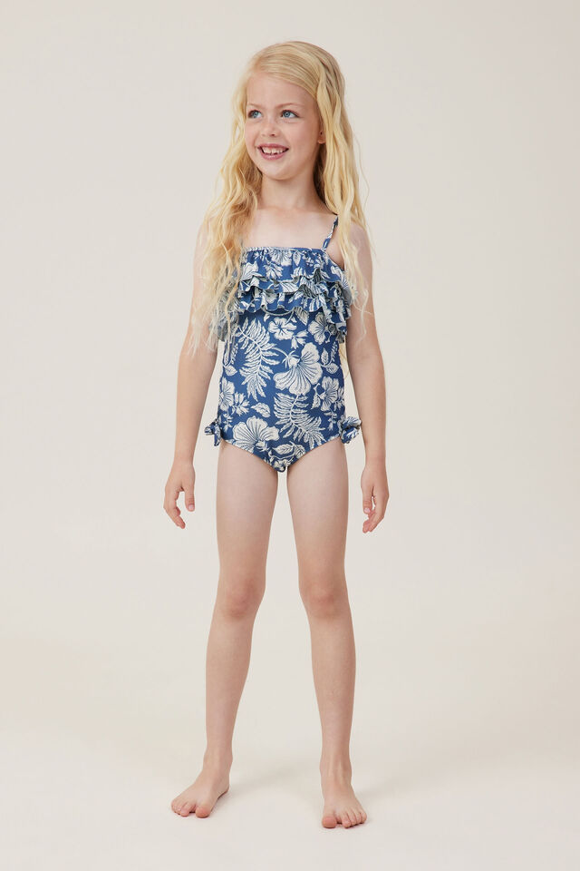 Collab One Piece Ruffle Swimsuit