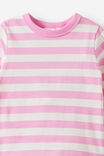 Dreamdrift Long Sleeve Pj Set, BOBBI STRIPE STRAWBERRY MILK/VANILLA - example image 3