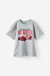 Select Colour: LCN MAT GREY MARLE/HOTWHEELS DIMACHINNI VELOC