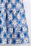 Hallie Tiered Skirt, DUSK BLUE/SANDY FLORAL - alternate image 2