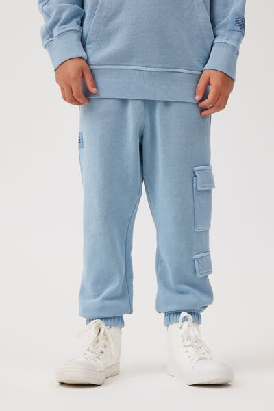 Alfie Cargo Trackpant, DUSTY BLUE