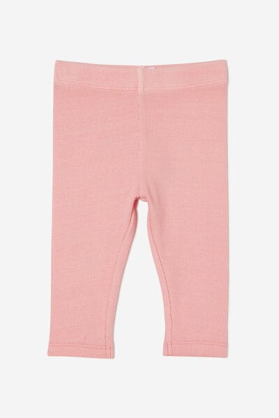 The Row Rib Skinny Legging, WASHED CORAL DREAMS