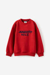 Select Color: HERITAGE RED/ NAUGHTY OR NICE