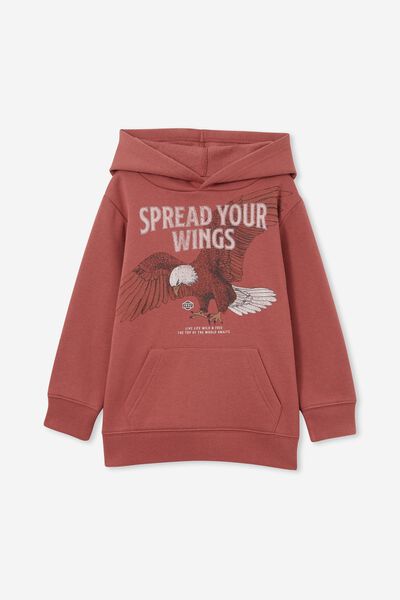 Milo Hoodie, HENNA/SPREAD YOUR WINGS_EAGLE