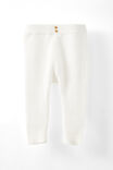 Organic Rib Knit Skinny Legging, MILK - alternate image 1