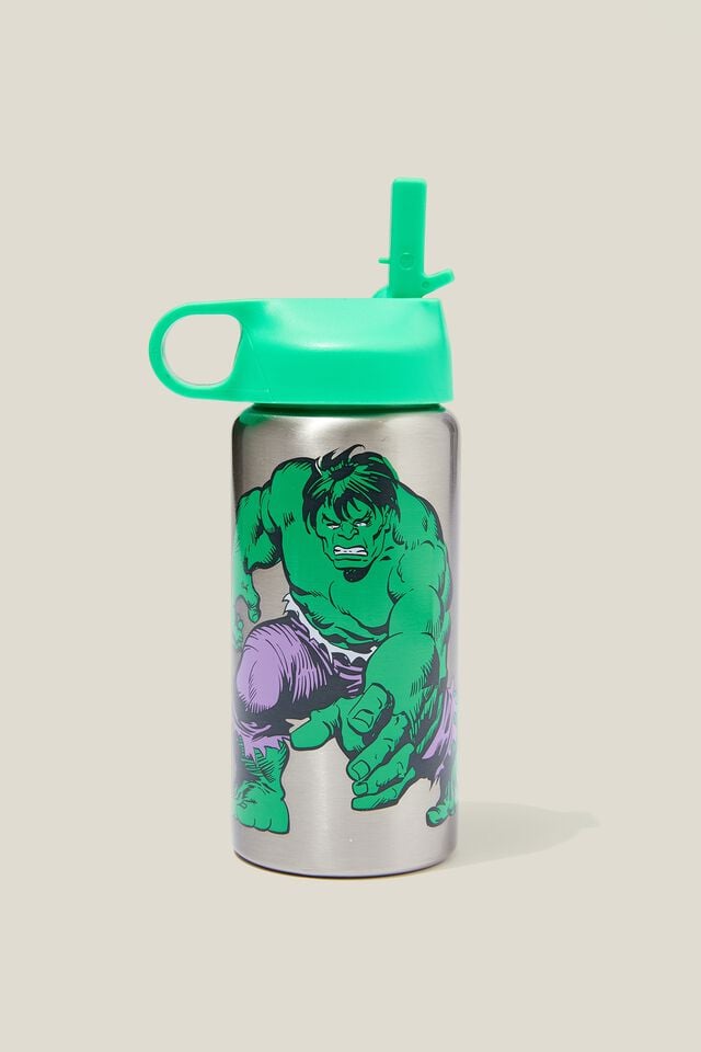 Avengers Classics | Hulk Charge Stainless Steel Water Bottle | Zazzle